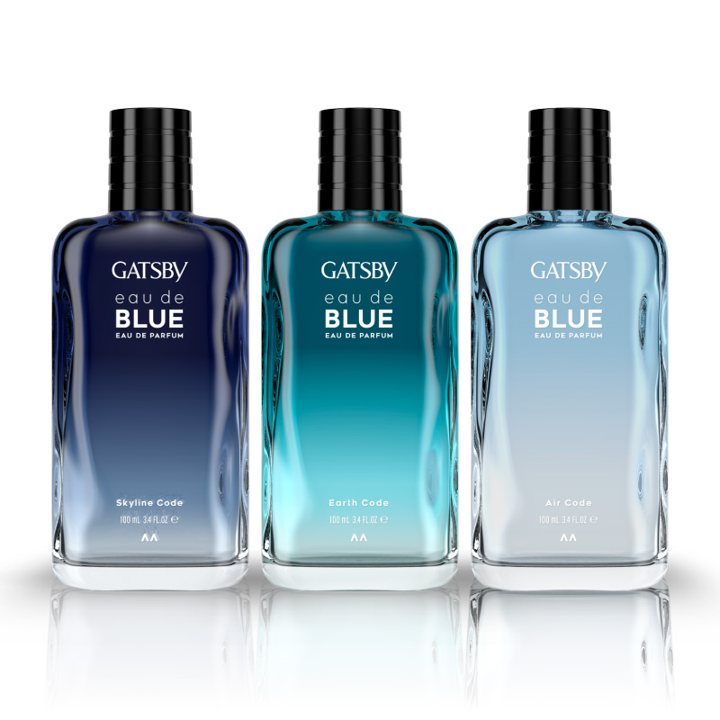 GATSBY インドネシア市場向け EAU DE BLUE 香水画像