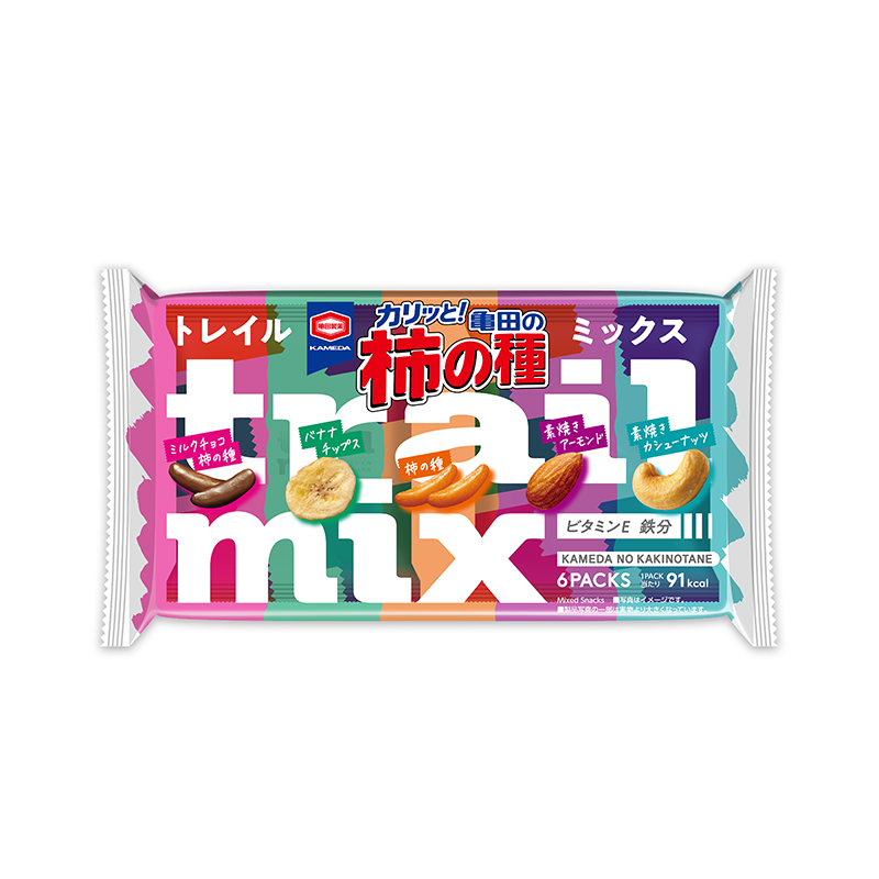 亀田の柿の種 トレイルミックス画像