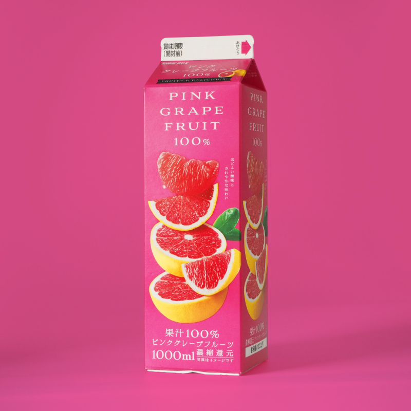 PINK GRAPE FRUIT 100%画像